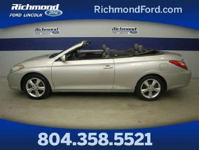 2005 toyota camry solara convertible in richmond, va