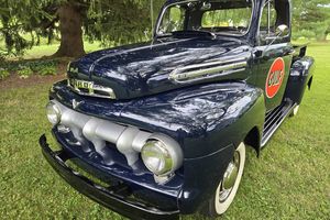 1951 ford f1 pickup with an older restoration