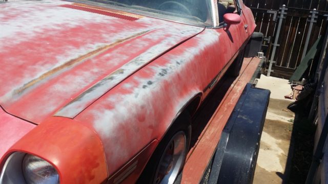 1978 camaro v8 project car solid native california 1 owner hot rod