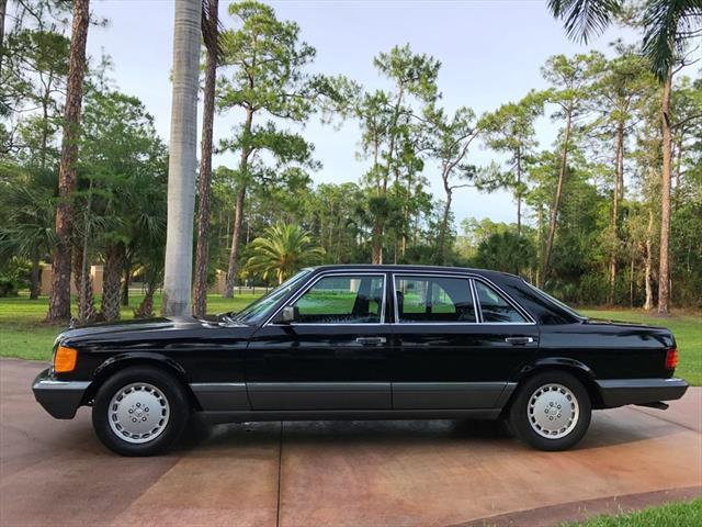 1990 mercedes-benz 560-class 560 sel 118014 miles black 5l na v8 single overhe