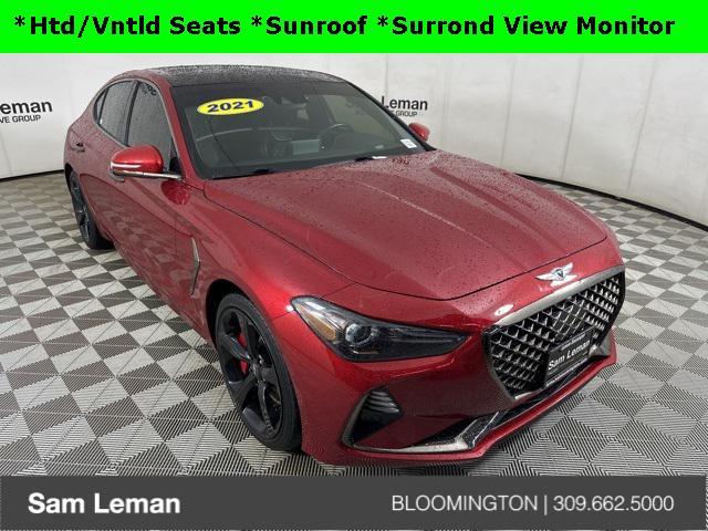 2021 genesis g70 3.3t awd