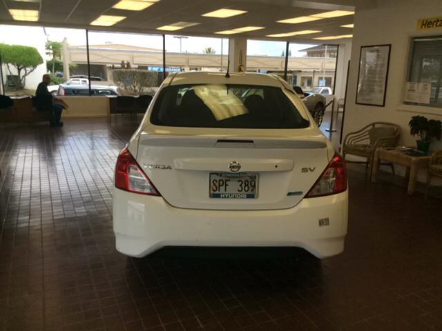 2015 nissan versa 1.6 s 1.6 s 4dr sedan 4a for sale in kaneohe, hawaii