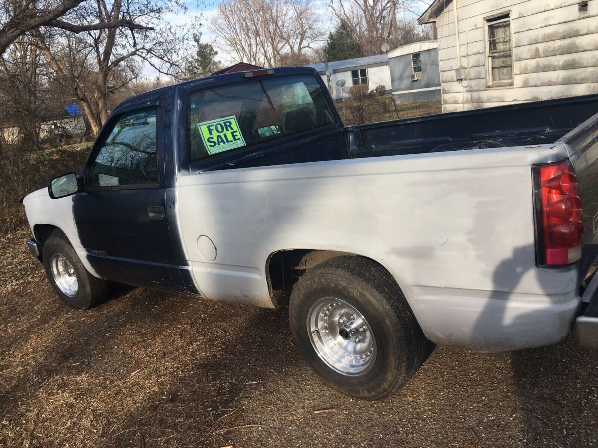 1994 chevrolet c1500 pickup blue rwd manual c1500