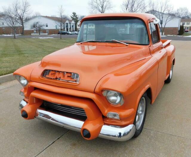 1955 chevrolet 3100 pickup truck ls fuel injected 4 speed automatic leather 4whl