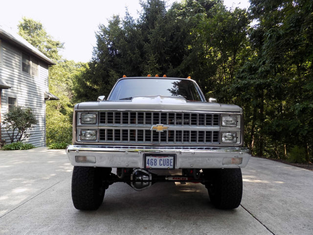 1981 chevrolet scottsdale c30 4x4 - 1 ton low miles