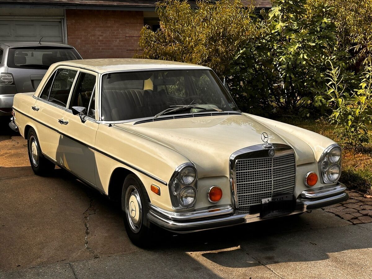 1972 mercedes-benz 280 se brown rwd automatic