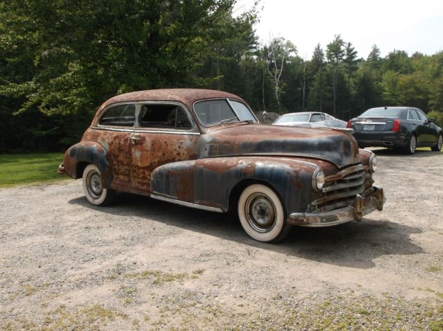 1949 pontiac silver streak v8 chevy powered rat rod like belair!!! look !