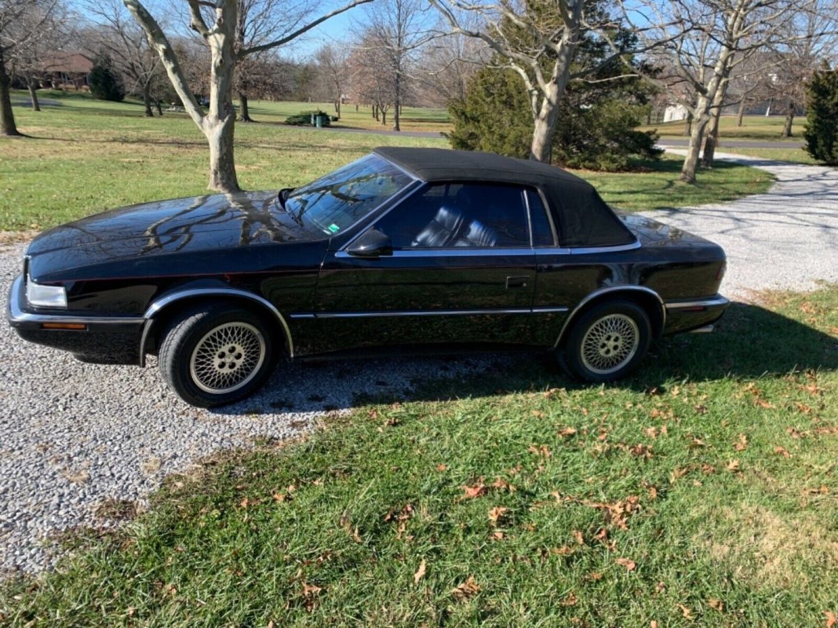 1990 chrysler tc by maserati. excellent condition. many new parts. both tops