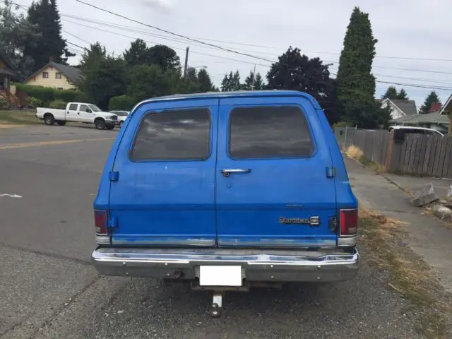 1988 chevrolet suburban v-10 4x4