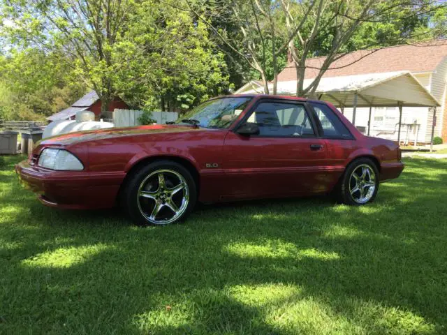 1992 mustang coupe supercharged and intercooled