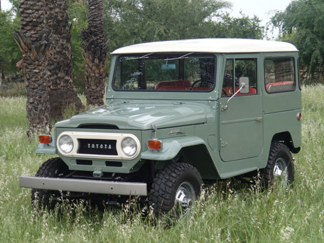 iconic toyota land cruiser fj40