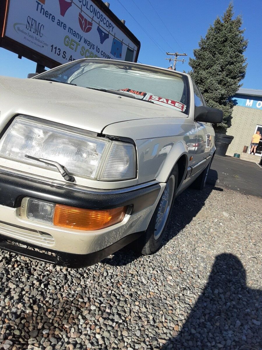 1991 audi v8 quattro sedan white pearl white