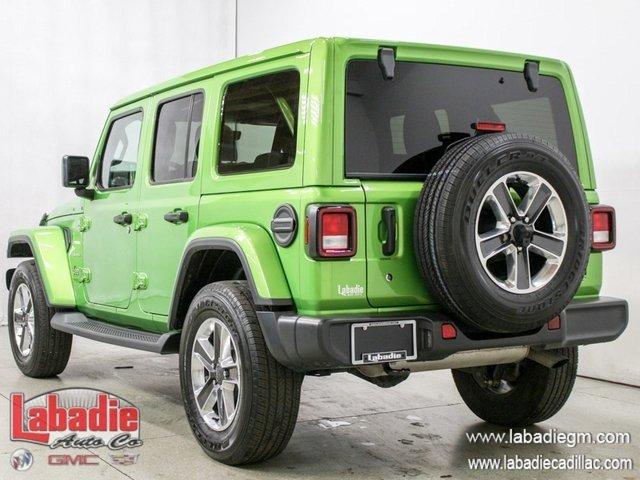 used 2019 jeep wrangler 4wd unlimited sahara bay city, mi 48706 for sale in bay city, michigan