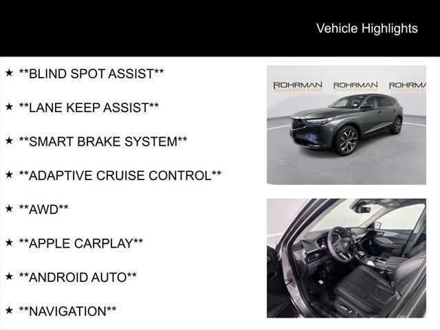 2024 acura mdx technology package