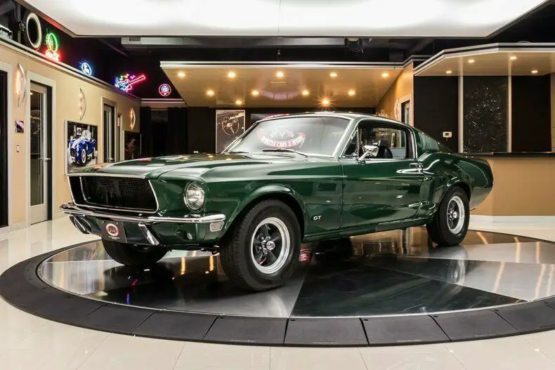 bullitt mustang! original s-code, # matching, ford 390ci v8, 4-speed, ps, pb