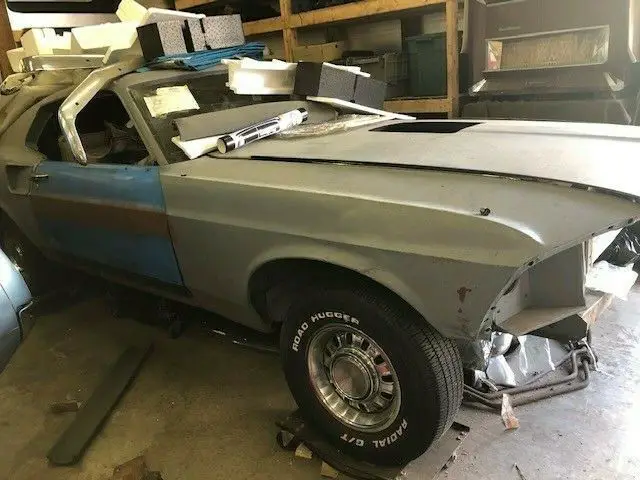 rare 1969 mustang mach 1 r-code 428 scj 4 speed