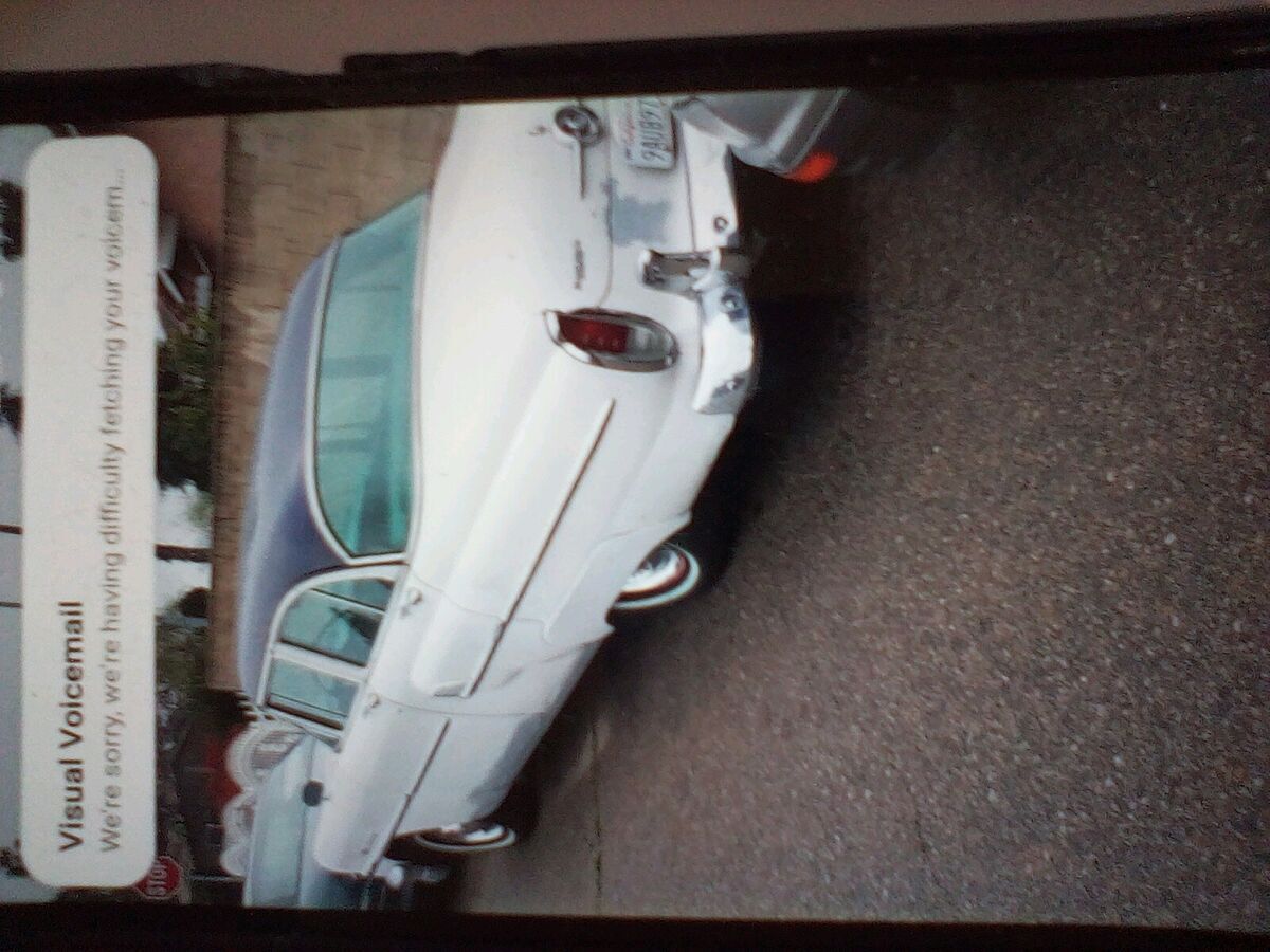 1955 mercury montclair sedan white rwd automatic
