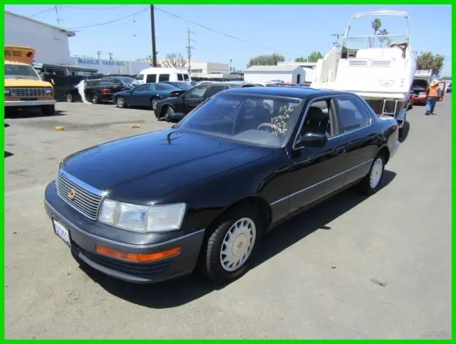 1992 lexus ls 400 used 4l v8 32v automatic sedan premium no reserve