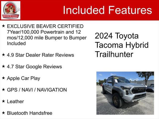 2024 toyota tacoma hybrid trailhunter