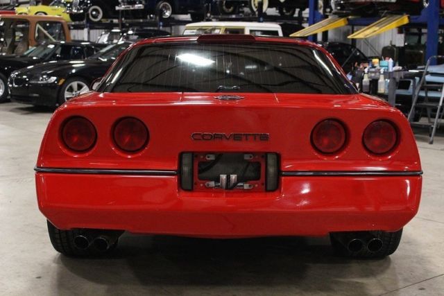 1987 chevrolet corvette 64291 miles red coupe 350 v8 automatic