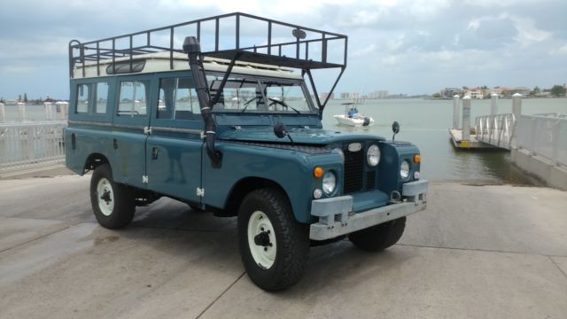1965 land rover pre-defender series iia station wagon