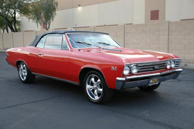 1967 chevrolet chevelle, red with 25425 miles available now!