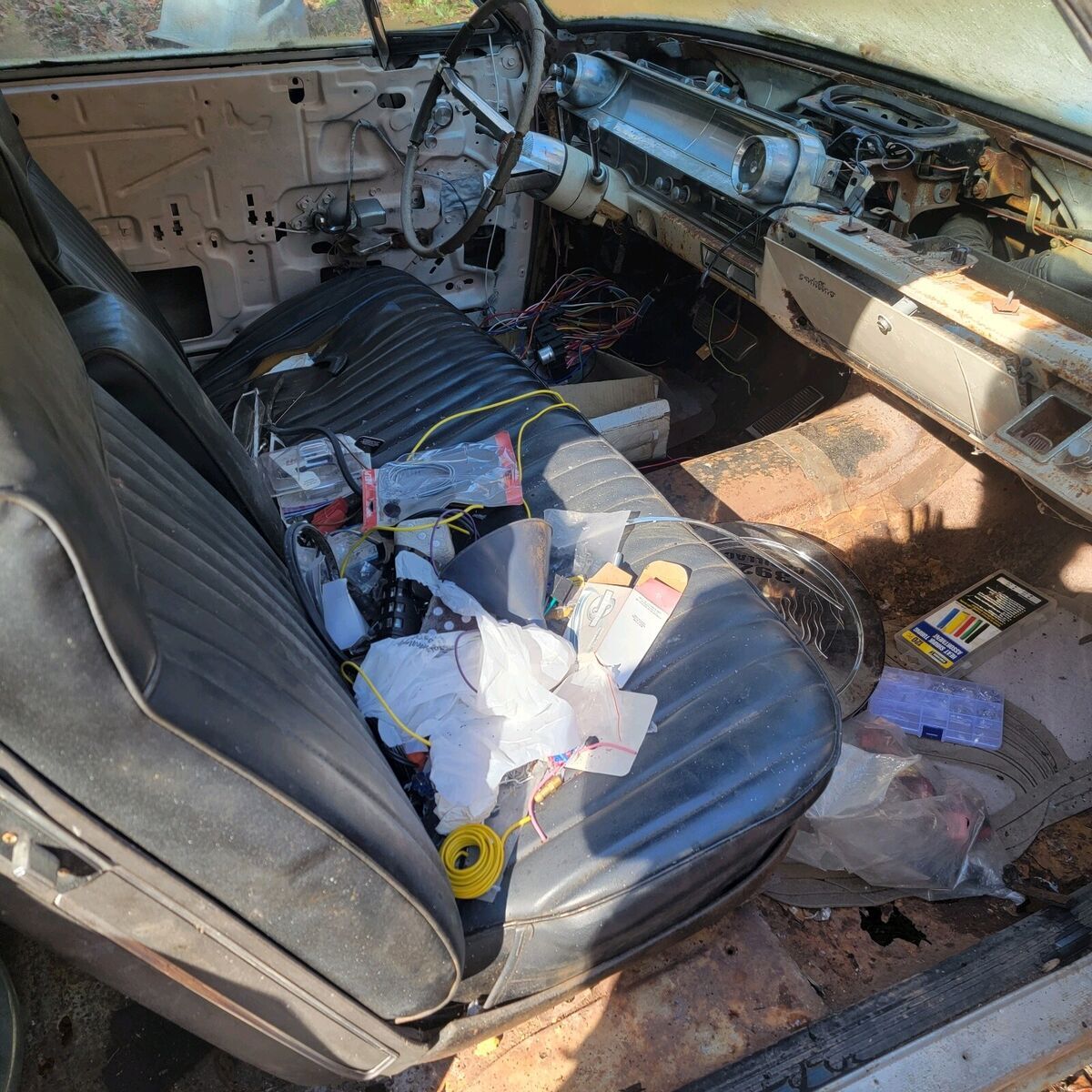 1963 cadillac de ville white rwd automatic