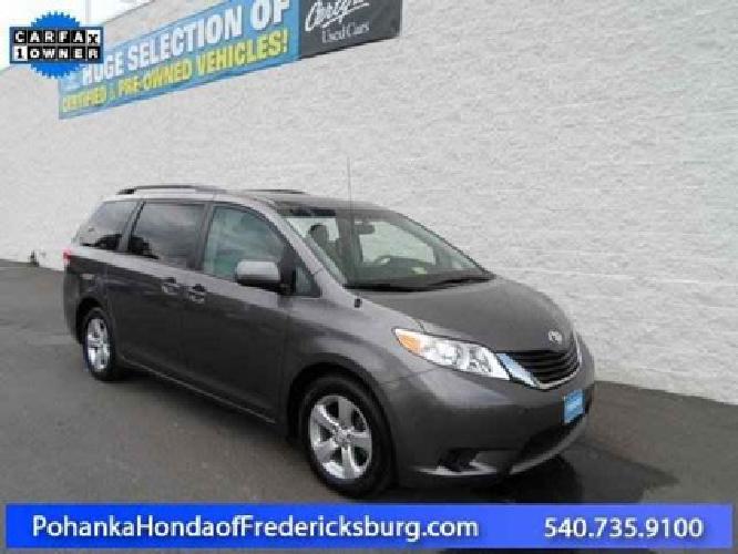 2011 toyota sienna le in fredericksburg, va