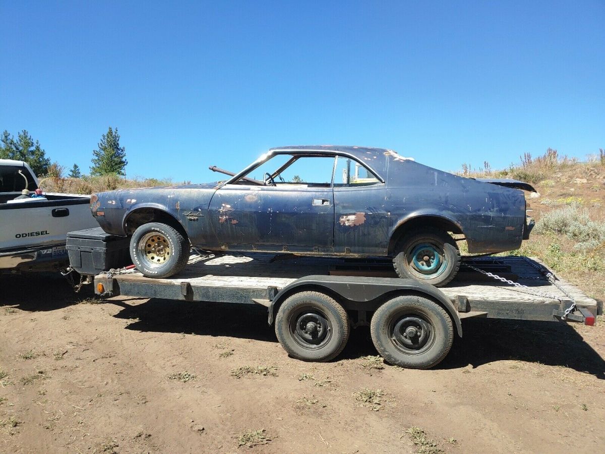 1968 amc javelin sst 4.2 sportscar blue rwd automatic sst