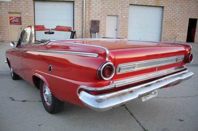1964 dodge dart 270 convertible 225 ci