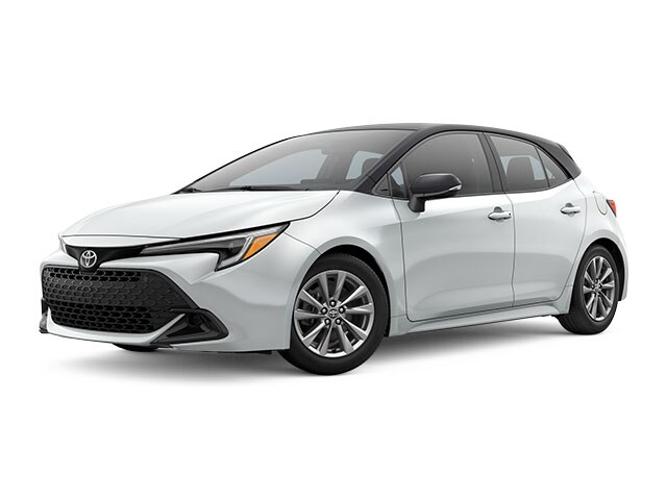 new 2025 toyota corolla hatchback se