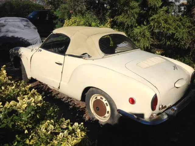 volkswagen karmann ghia - five car lot - four convertibles !! 1969 1/2