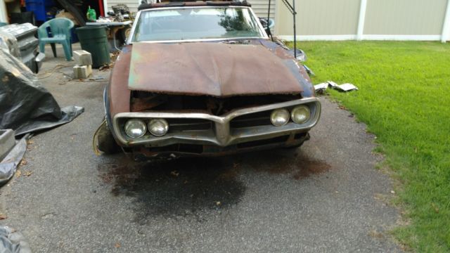 68 firebird convertible. ( for parts ) ( no papers )
