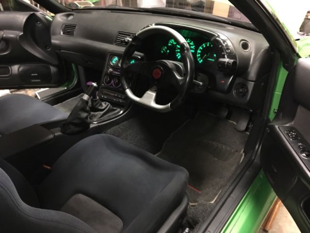 1990 r32 gtr dragon green n20 w/trust side skirts custom metal rear spats