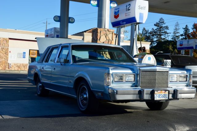 lincoln town car, 1988, good condition