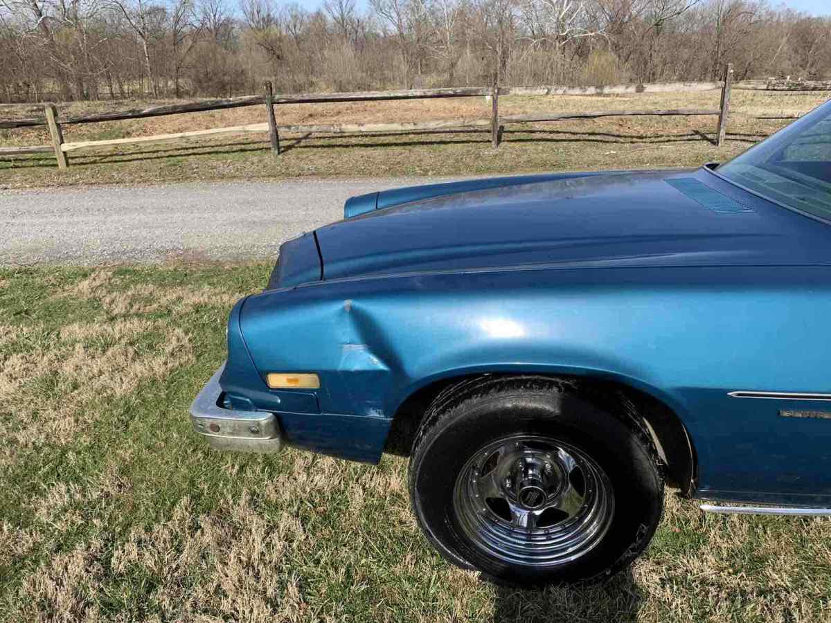 1977 chevrolet camaro sportscar blue rwd automatic lt