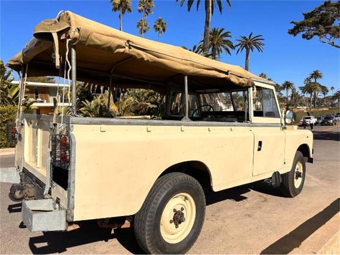 1966 land rover series iia in cadillac, michigan