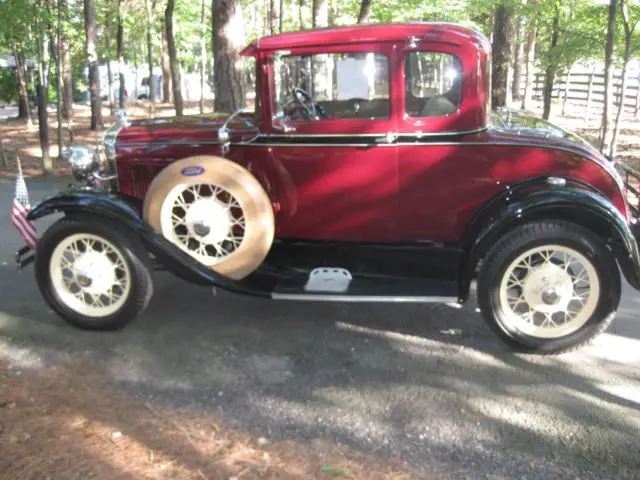 1931 ford model a deluxe rumble seat coupe