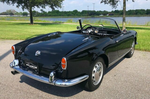 1958 alfa romeo giulietta spider 750 53000 miles black