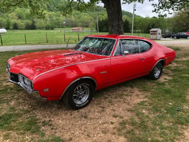 1968 oldsmobile 442 holiday coupe with 455 & 400 trans look!