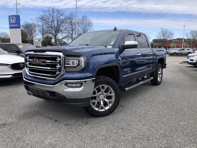 used 2016 gmc sierra 1500 4x4 crew cab slt wilmington, nc 28403 for sale in wilmington, north carolina