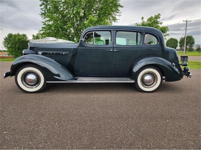 1937 packard clipper in cadillac, michigan