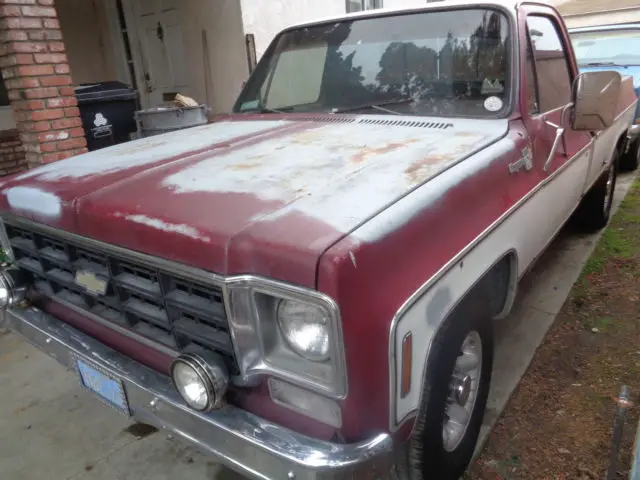 1977 chevrolet cheyenne truck c20 3/4 ton long bed