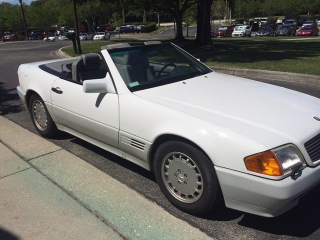 mint 500 sl hard top/ soft top with 49,000 original miles no reserve