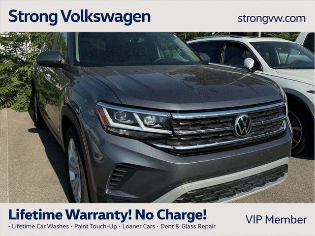 2021 volkswagen atlas 3.6 v6 se w/ technology