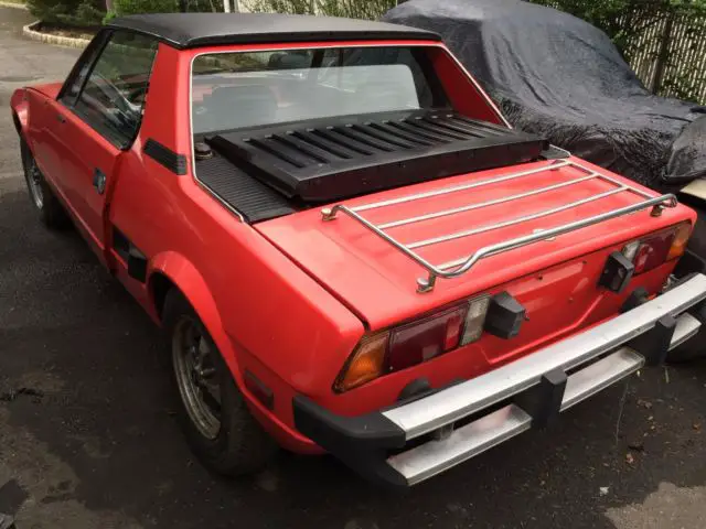 fiat x 1/9 1976 original state of car for restoration
