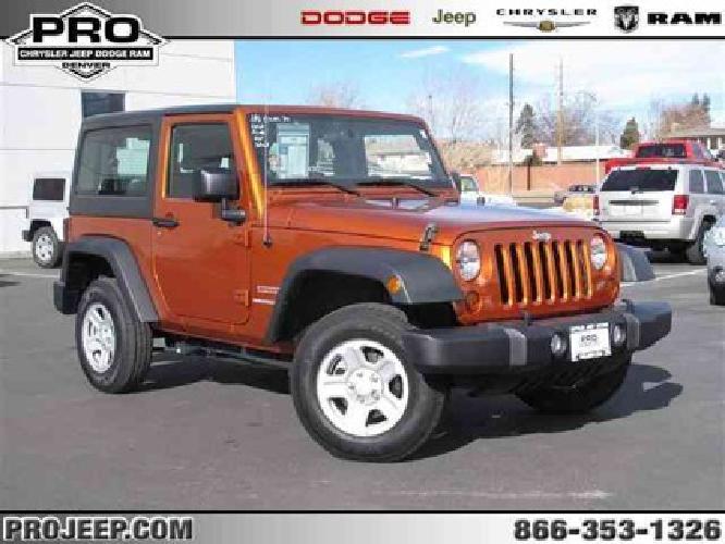 2011 jeep wrangler 4wd 2dr sport in denver, co