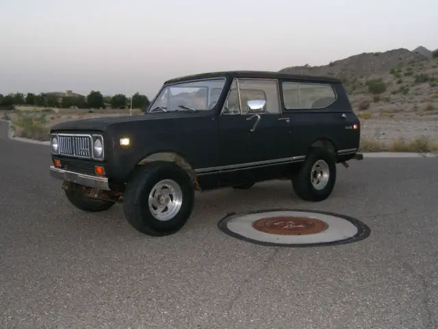 1974 international scout ii convertible 4x4 v8