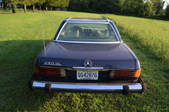 1975 mercedes 450 sl convertible