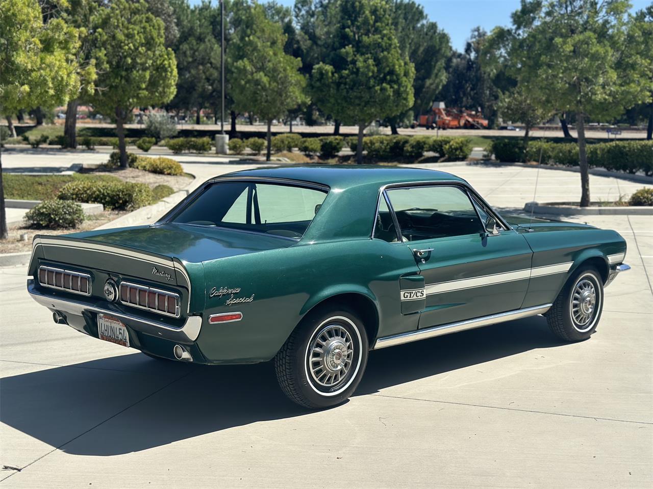 1968 ford mustang gt/cs (california special)
